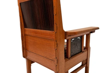 Arts & Crafts Art Nouveau Armchair by Carel Adolph Lion Cachet, 1900s